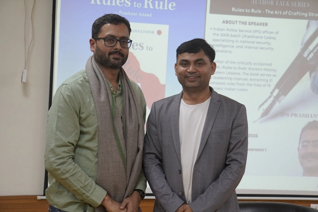 Ink & Impact with IPS Prashant Anand - IIM Ranchi